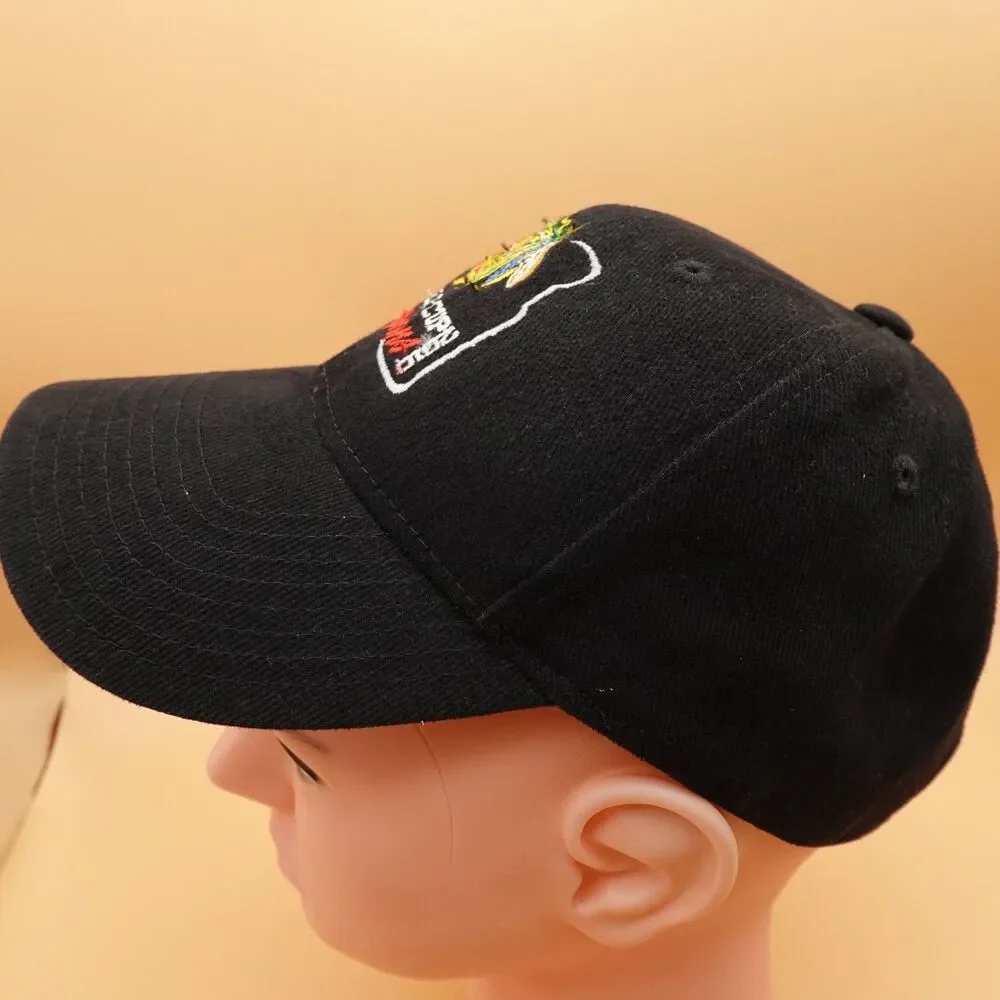 Chicago Blackhawks Hat Cap 2010 Stanley Cup Champions Strap Back NHL Hockey Mens